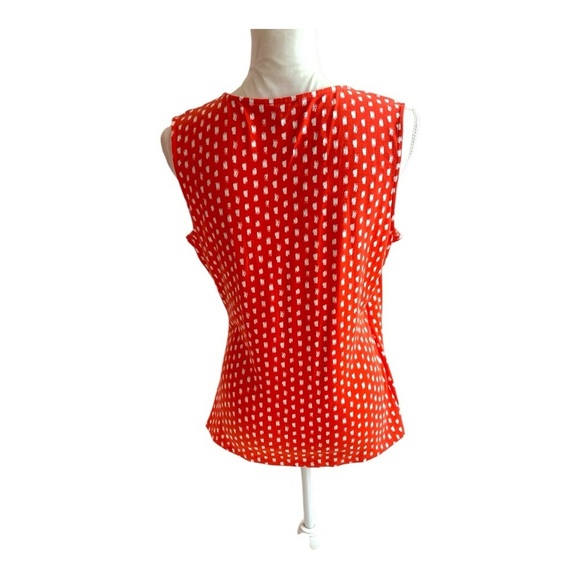 Talbots Faux Wrap Sleeveless Top - Picture 3 of 10